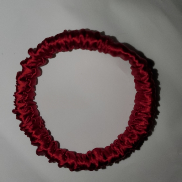 100% Mulberry Silk Skinny Scrunchies Set 4 - Picture 6 of 7